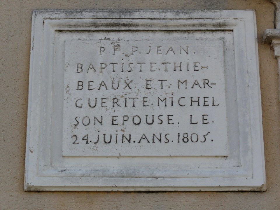Vaudoncourt (Meuse) pierre façade maison