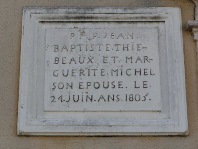 Vaudoncourt (Meuse) pierre façade maison
