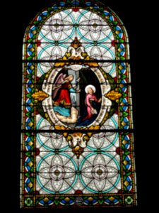 Vathiménil (M-et-M) église Saint-Jean-Baptiste, vitrail 02
