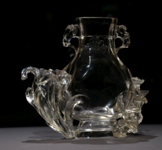 Vase Cristal de roche Dynastie Qing 30122016 photo
