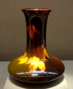 Vase by Rookwood Pottery, c. 1900, glazed earthenware - De Young Museum - DSC00752