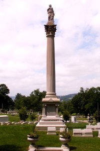 Vandergrift Column, Allegheny Cemetery, Pittsburgh, 3