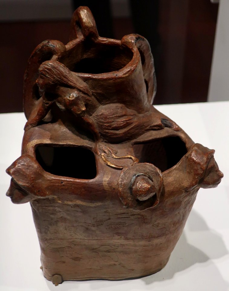 Vase by Paul Gauguin, Ny Carlsberg Glyptotek MIN 3549