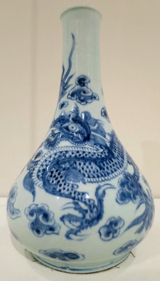 Vase from Korea, glazed stoneware, 19th century, Honolulu Museum of Art, 13006.1
