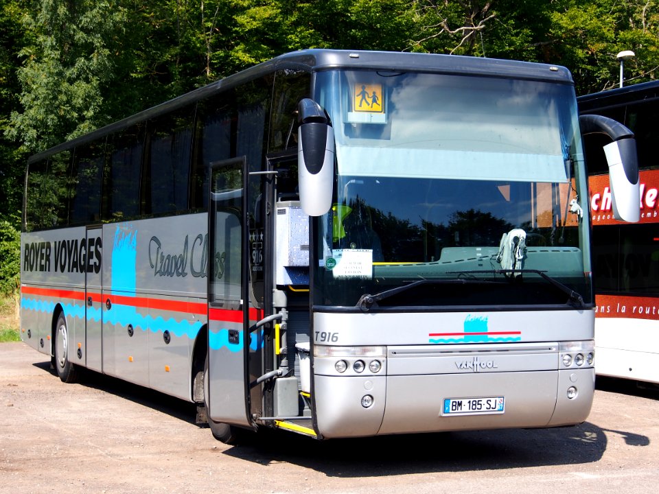 VanHool coach Royer Voyages at Amneville, France pic2