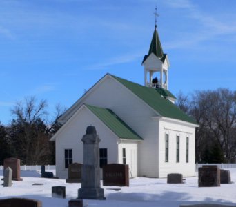 Vangen Norwegian Evangelical Lutheran Church from WSW 1