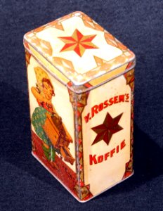 Van Rossems koffie blik, foto 4