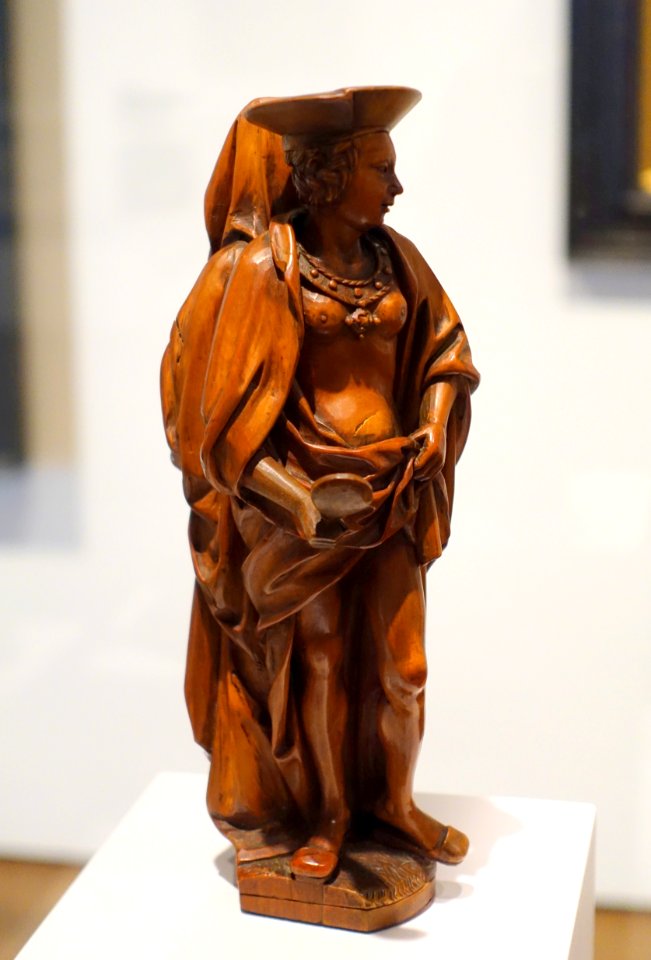 Vanitas, School of Conrad Meit, side 1, Germany, c. 1525, boxwood - Busch-Reisinger Museum, Harvard University - DSC01037