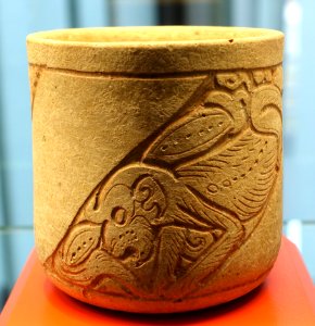 Vase - Classic Maya - Ethnological Museum, Berlin - DSC00685