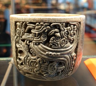 Vase - Classic Maya - Ethnological Museum, Berlin - DSC00743