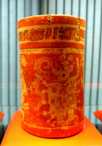 Vase - Classic Maya - Ethnological Museum, Berlin - DSC00695
