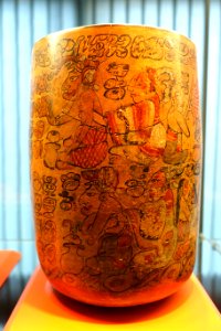 Vase - Classic Maya - Ethnological Museum, Berlin - DSC00696
