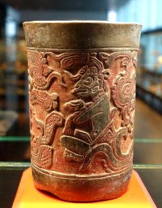 Vase - Classic Maya - Ethnological Museum, Berlin - DSC00741