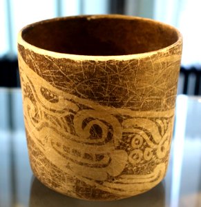 Vase - Classic Maya - Ethnological Museum, Berlin - DSC00687