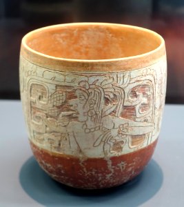 Vase - Classic Maya - Ethnological Museum, Berlin - DSC00758