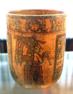 Vase - Classic Maya - Ethnological Museum, Berlin - DSC00702