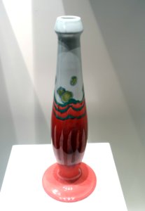Vase, designer Hans Christiansen, c. 1901, earthenware - Museum Künstlerkolonie Darmstadt - Mathildenhöhe - Darmstadt, Germany - DSC06359