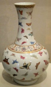 Vase, Qing dynasty, Guangxu period, porcelain, Honolulu Museum of Art