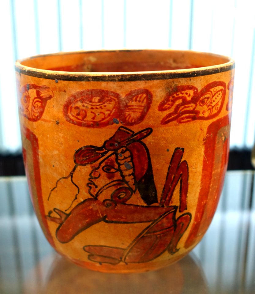 Vase - Classic Maya - Ethnological Museum, Berlin - DSC00703