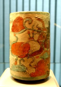 Vase - Classic Maya - Ethnological Museum, Berlin - DSC00699