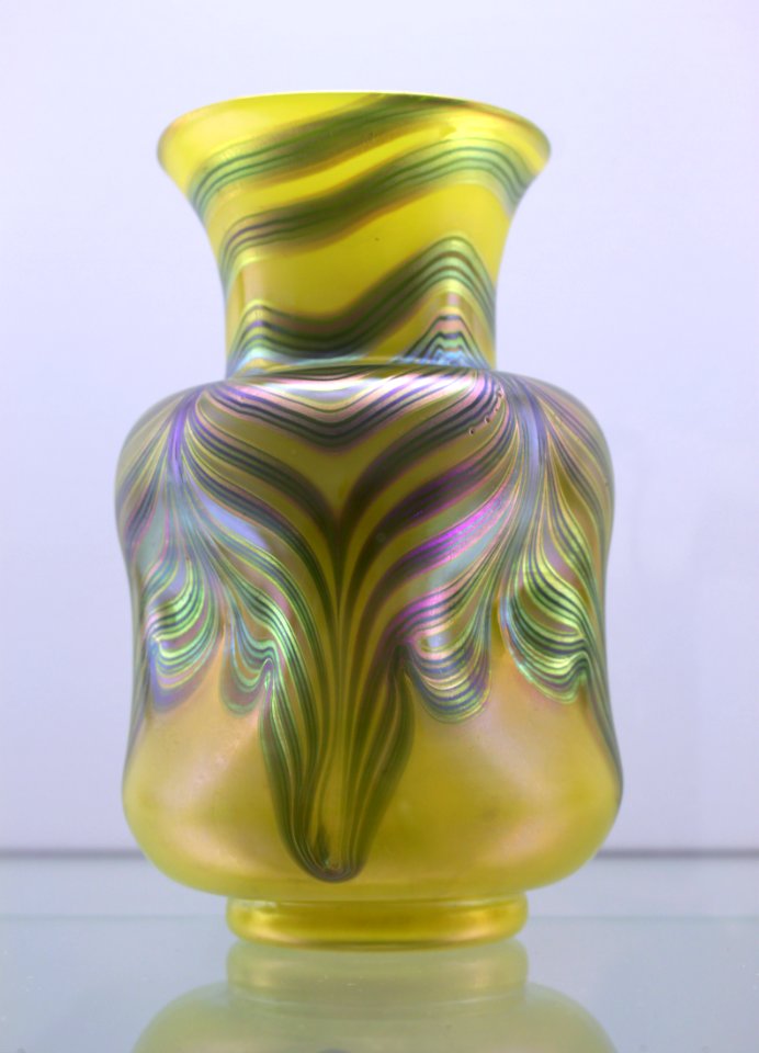 Vase 4 Glasfabrik Johann Loetz Witwe Berlin Bröhan-Museum 21042018 1
