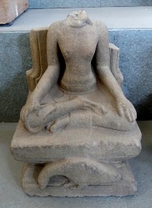Varuna, My Son B, 10th century Quang Nam - Museum of Cham Sculpture - Danang, Vietnam - DSC01689