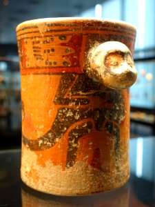 Vase - Classic Maya - Ethnological Museum, Berlin - DSC00730