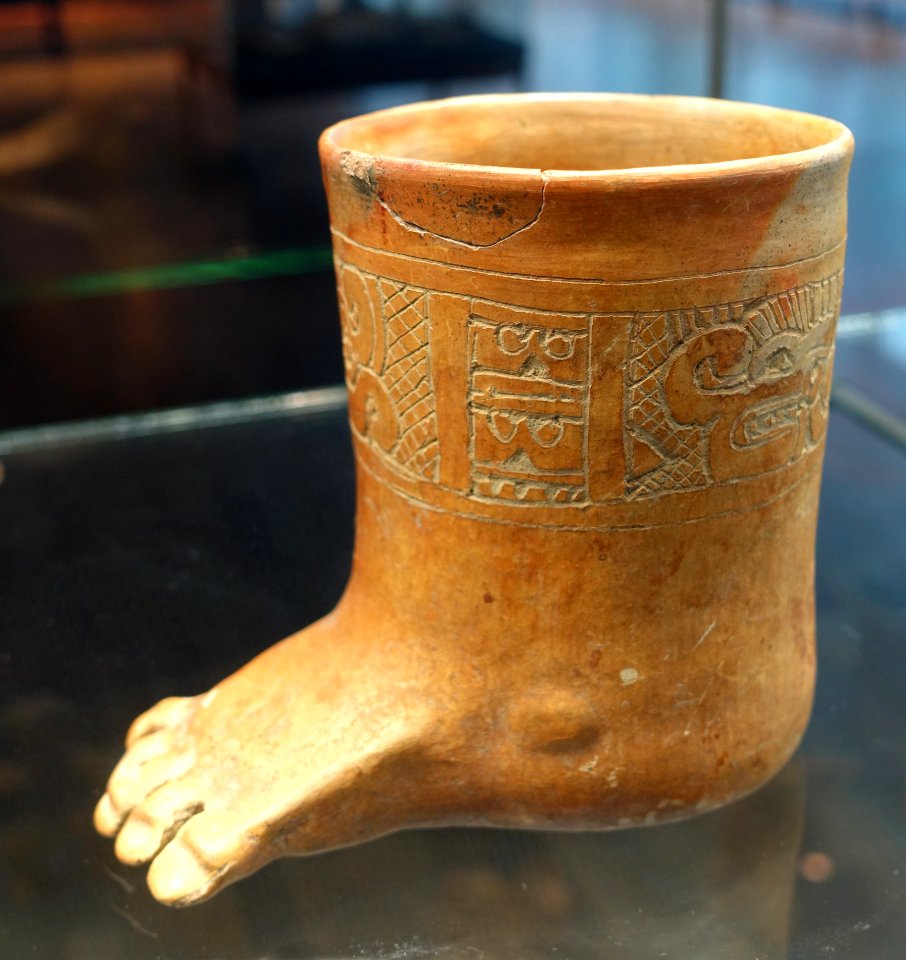 Vase - Classic Maya - Ethnological Museum, Berlin - DSC00736