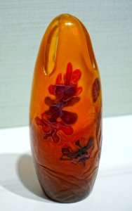 Vase by Emile Galle, 1899, glass - Hessisches Landesmuseum Darmstadt - Darmstadt, Germany - DSC00960
