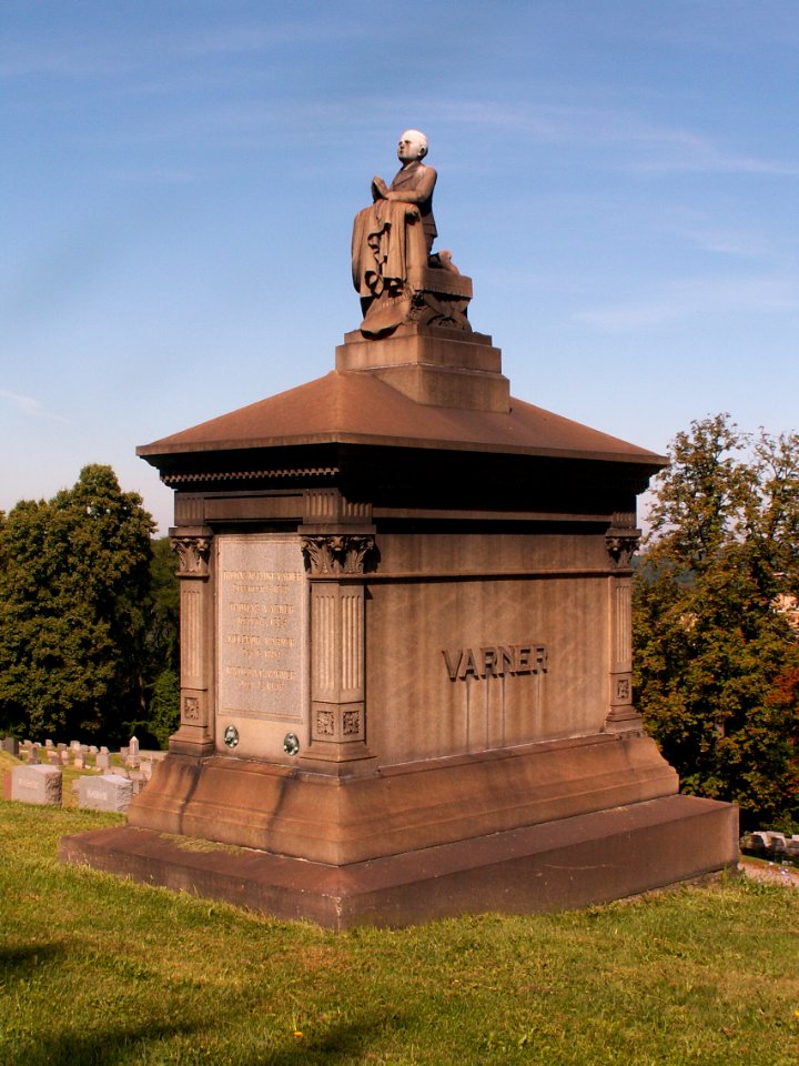 Varner Monument, South Side Cemetery, Pittsburgh
