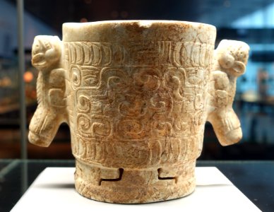 Vase - Classic Maya - Ethnological Museum, Berlin - DSC00728