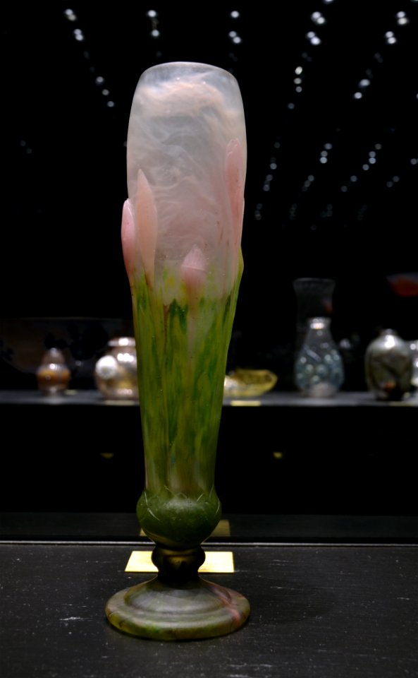 Vase a decor de colchiques Daum MBAN 24032013