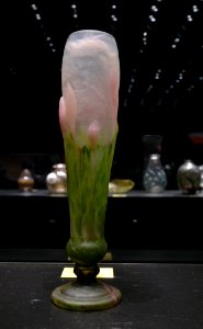 Vase a decor de colchiques Daum MBAN 24032013
