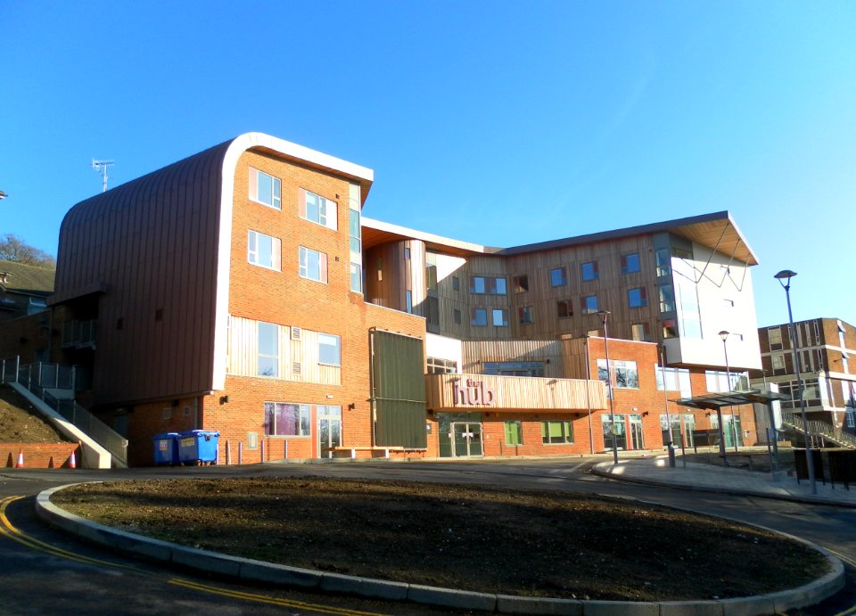 Varley Halls of Residence (University of Sussex), Coldean, Brighton (December 2012) (2)