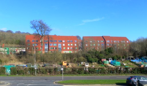 Varley Halls (University of Brighton Student Residences), Coldean (February 2014) (1)