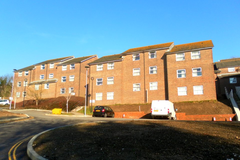 Varley Halls of Residence (University of Sussex), Coldean, Brighton (December 2012) (3)