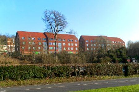 Varley Halls of Residence (University of Sussex), Coldean, Brighton (December 2012) (4)