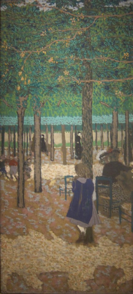 Under the Trees by Édouard Vuillard, 1894, Cleveland Museum of Art