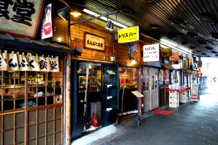 Under the tracks, near Tokyo Station - DSC09335