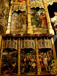 Uncastillo - Iglesia de San Martín - Retablo mayor 2