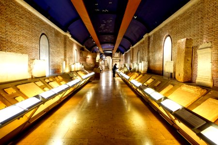 Underground passage with inscriptions - Musei Capitolini - Rome, Italy - DSC05984 photo
