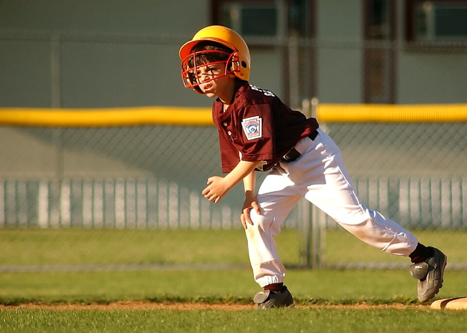 Young athlete game photo