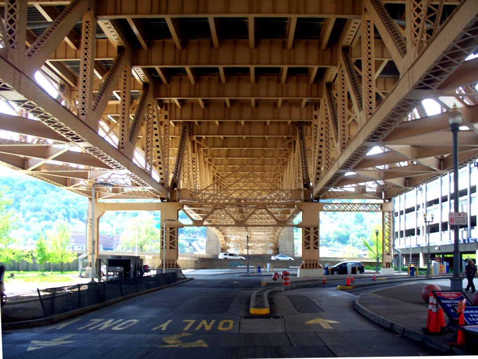 Underside of the Liberty Bridge, Pittsburgh