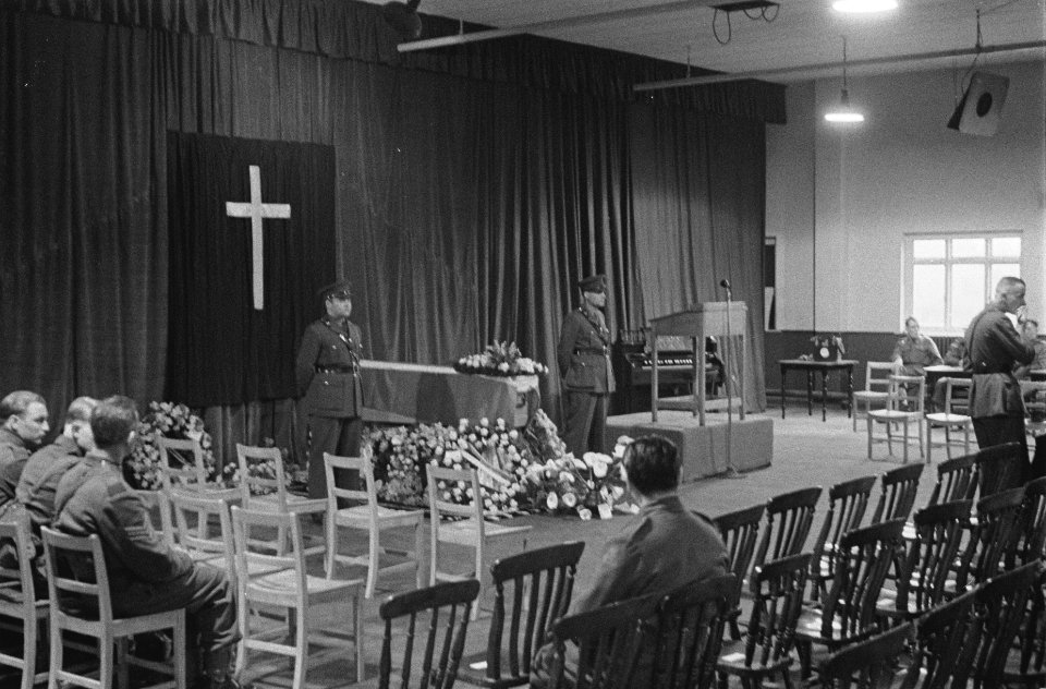 Uitvaart van luitenant-generaal G.B. Noothoven van Goort, commandant van de Prin, Bestanddeelnr 934-9519