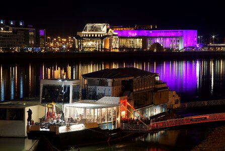 National theatre at night night picture photo