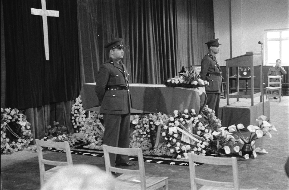 Uitvaart van luitenant-generaal G.B. Noothoven van Goort, commandant van de Prin, Bestanddeelnr 934-9524