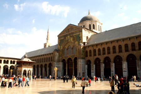 Umayyad Mosque Yard