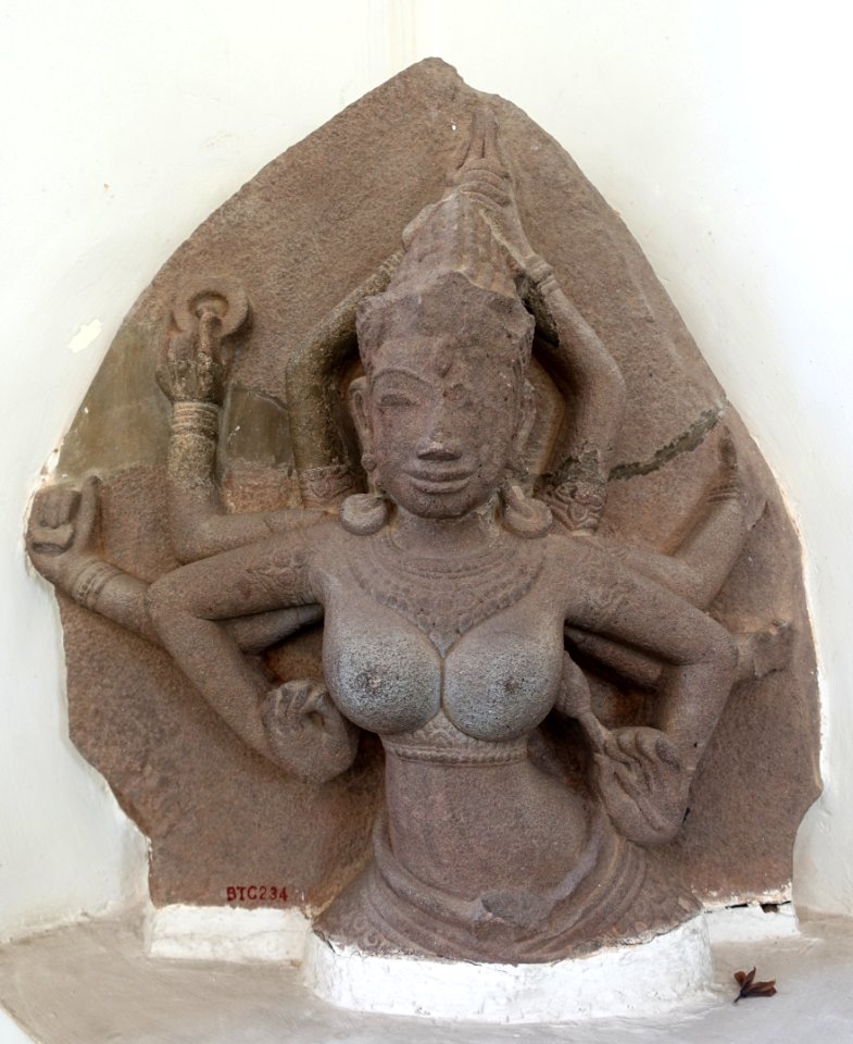 Uma, Thap Mam, 13th-14th century, Binh Dinh - Museum of Cham Sculpture - Danang, Vietnam - DSC01431