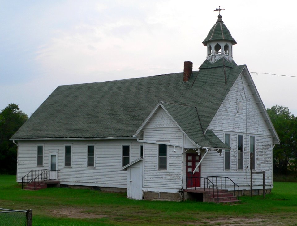 Underwood Church, Aurora Co, SD, from SE 2