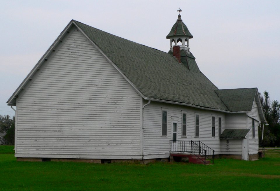 Underwood Church, Aurora Co, SD, from SW 1